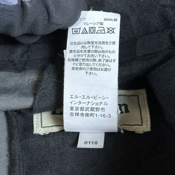 L.L. Bean Classic Fit Men's Pants Size 42 x 29 Gray 100% Cotton - Picture 16 of 16